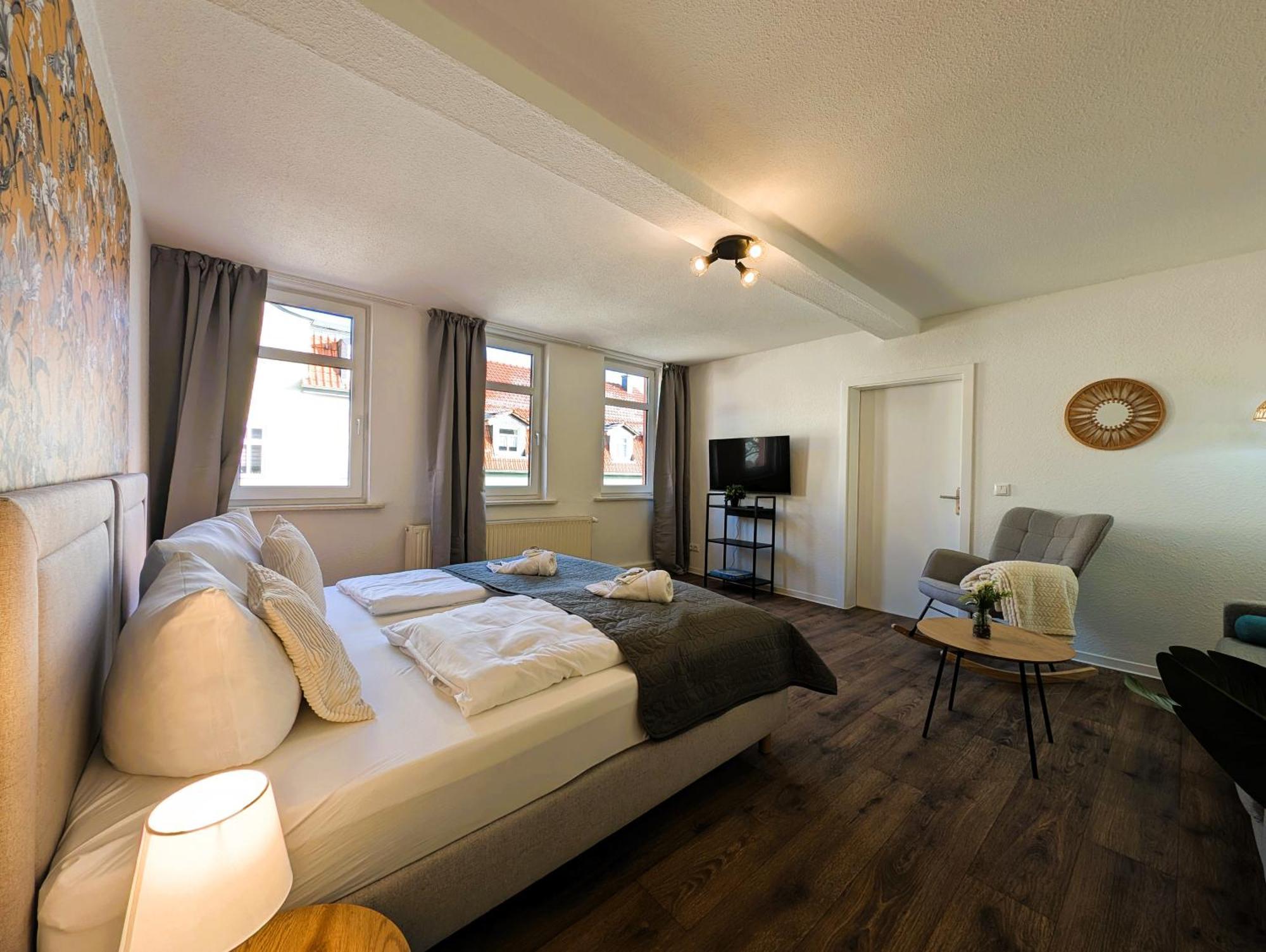 Bohnapartments - Topfmarkt Xxl Suiten - Neu In Top Zentrumslage, Vollausstattung, Wlan, Parkplaetze Ilmenau Εξωτερικό φωτογραφία